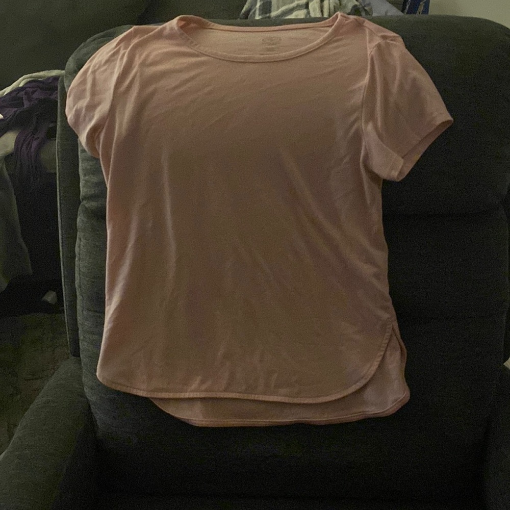 Pink shorts and shirt